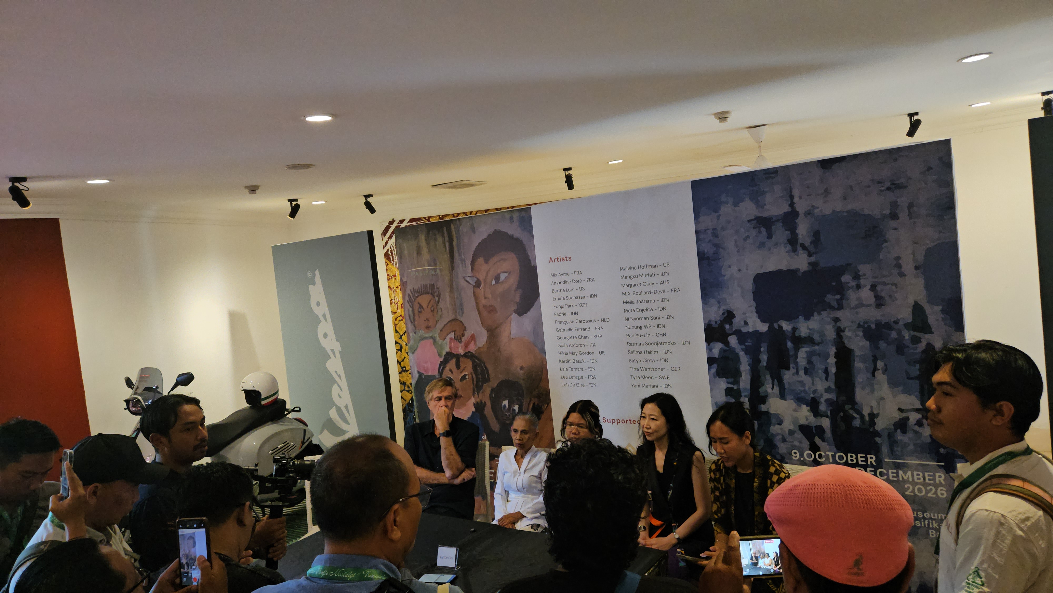 La conférence de presse