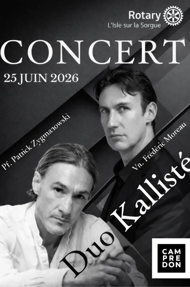 Duo Kallisté · concert poster