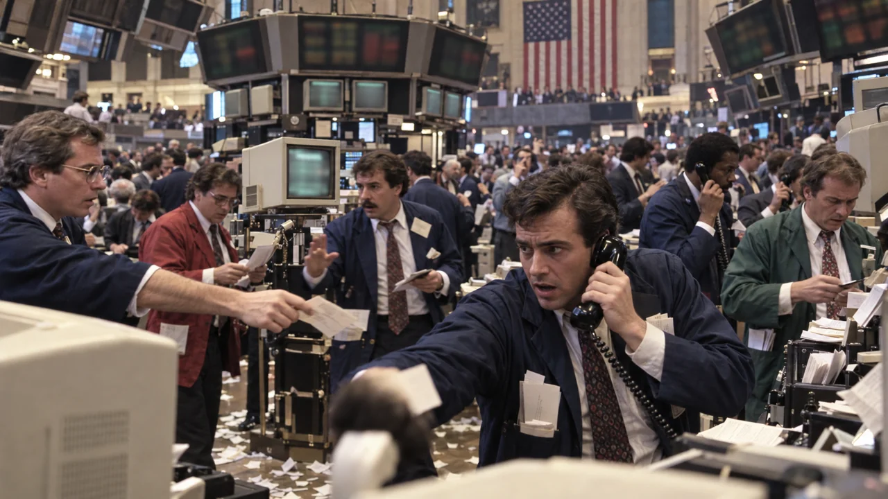 Le lundi où la Bourse perdit un cinquième