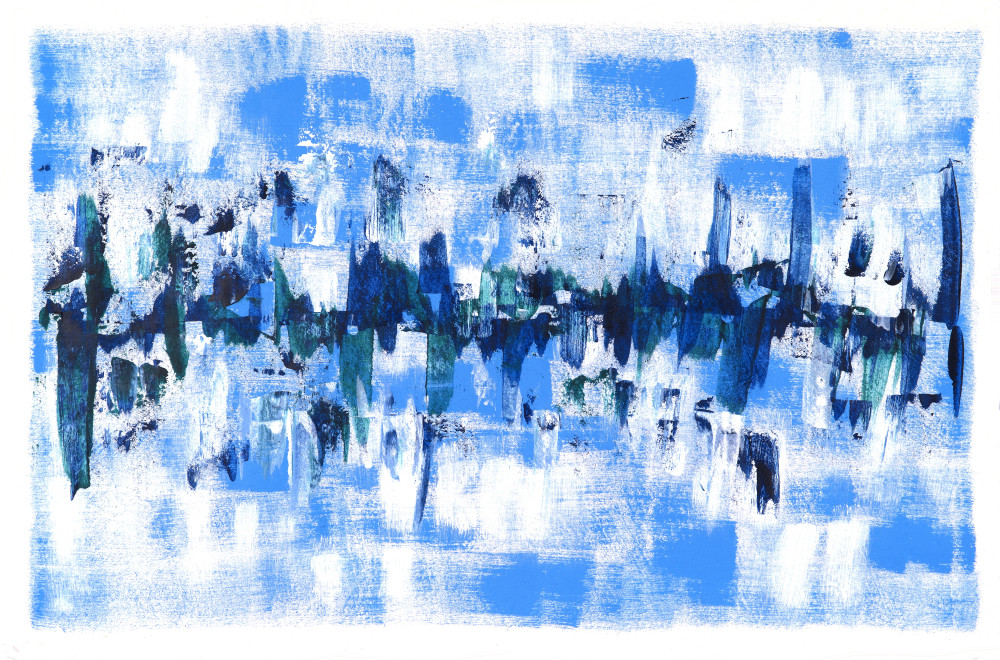 Moldau, peinture d'Eunju Park